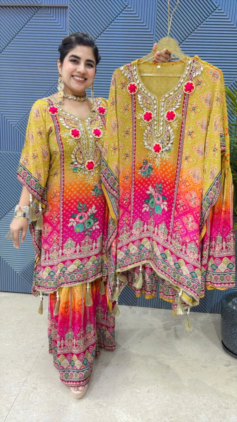 PREMIUM 2 PCS KAFTAN SUIT GGR3219