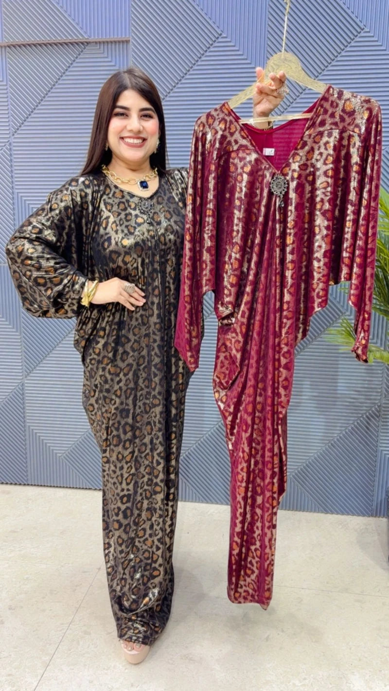 PREMIUM PARTY WEAR KAFTAN DRESS GGR3251