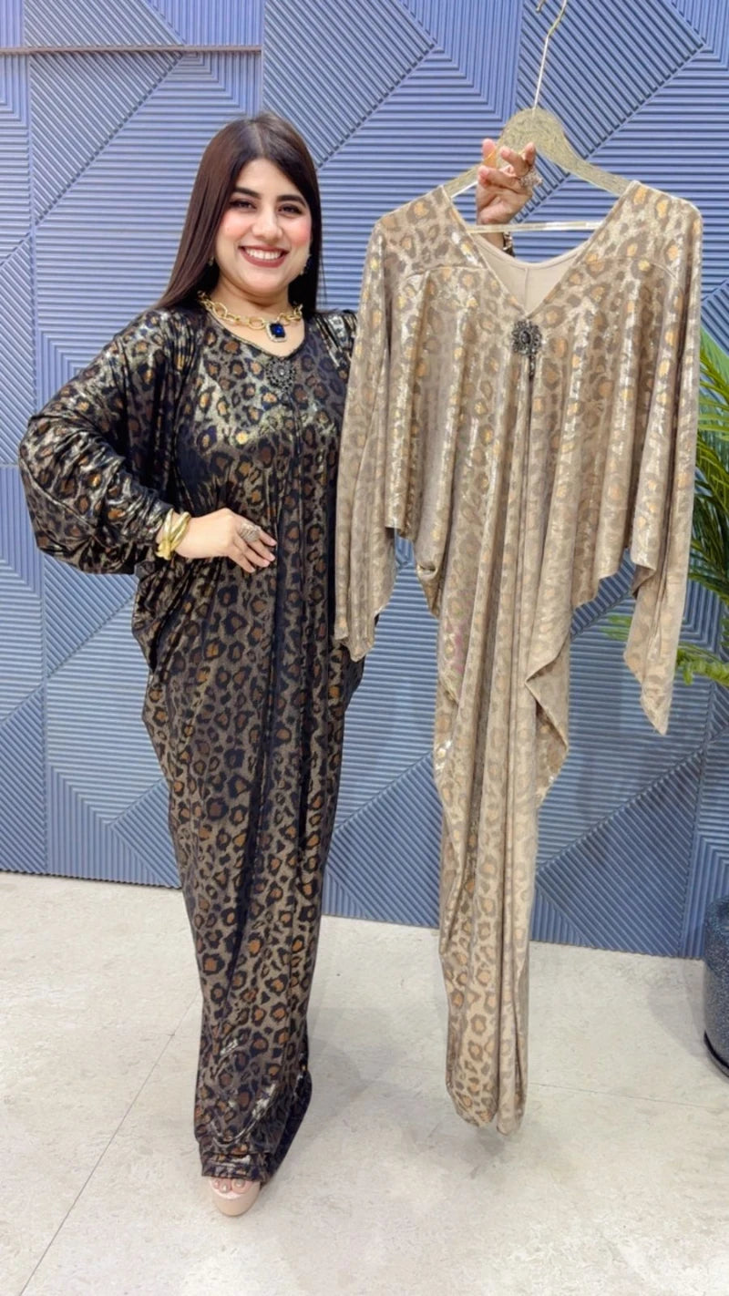 PREMIUM PARTY WEAR KAFTAN DRESS GGR3251