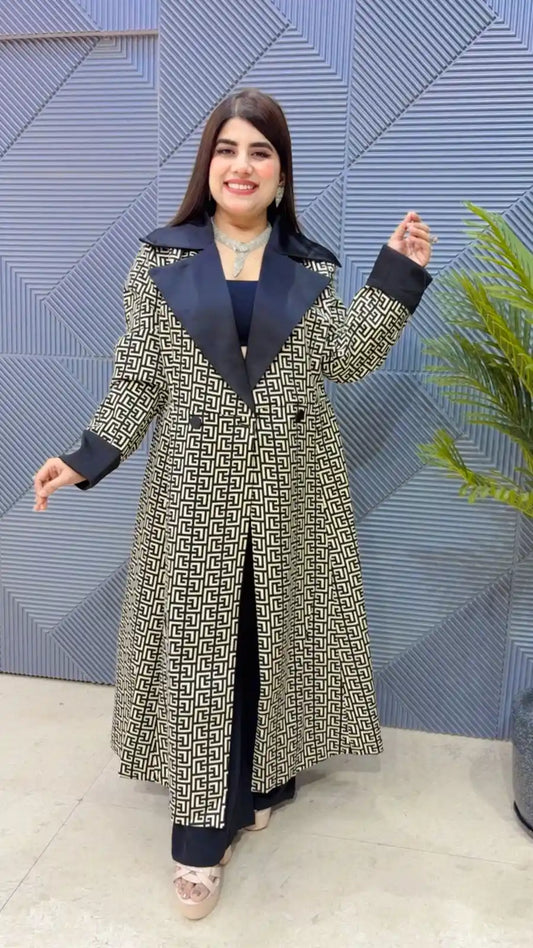 PREMIUM BLAZER DRESS WITH BELT GGR3281