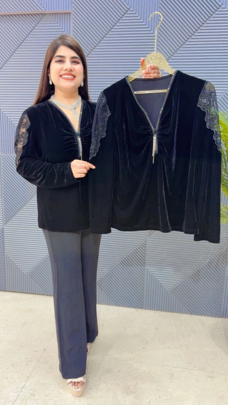 PREMIUM VELVET TOP GGR3298