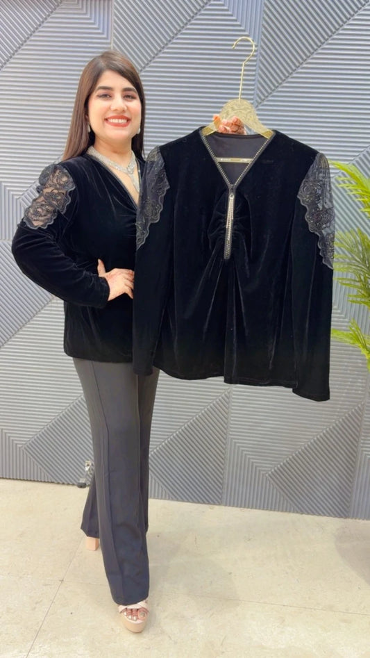 PREMIUM VELVET TOP GGR3298