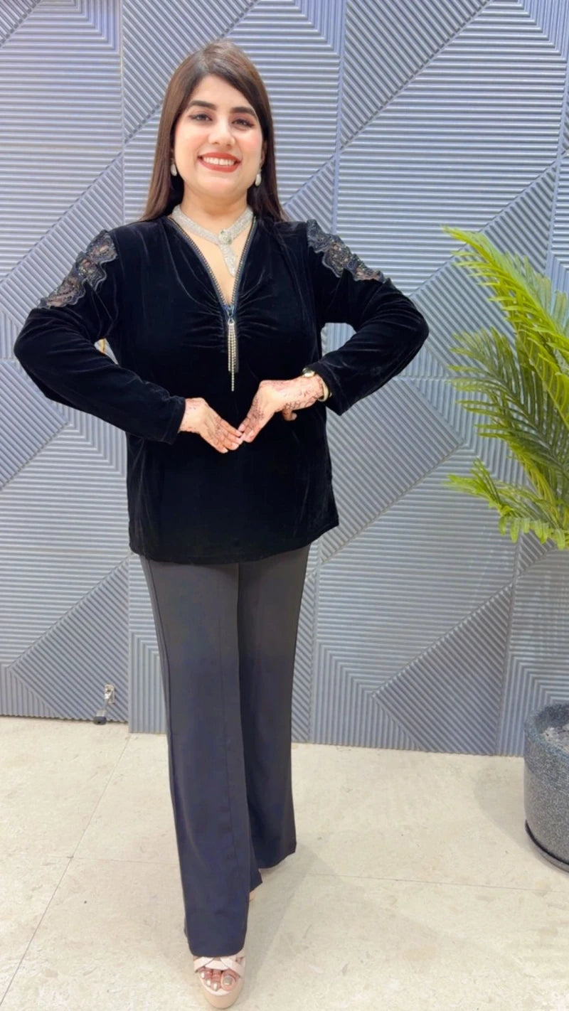 PREMIUM VELVET TOP GGR3298