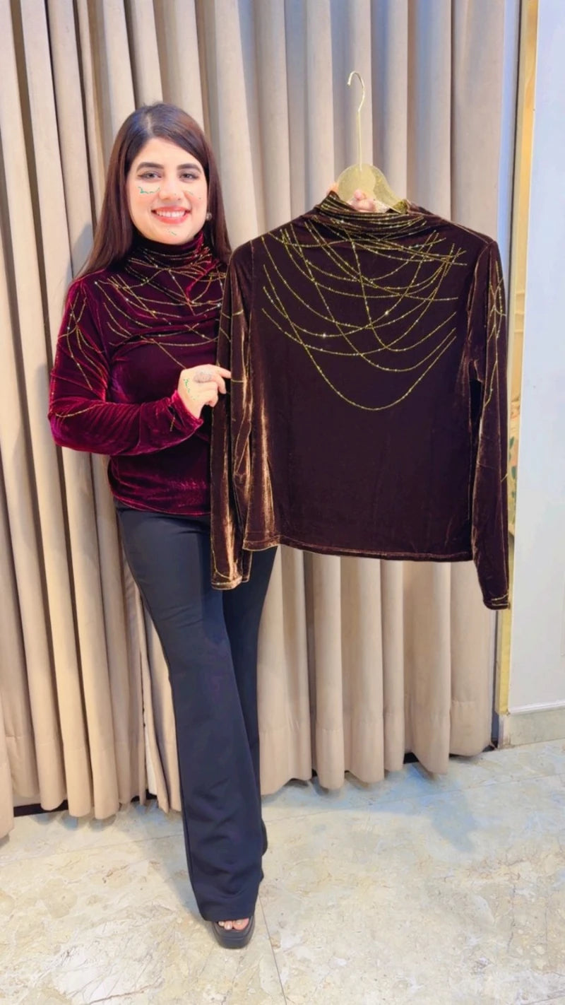 BEAUTIFUL WINTERWEAR TOP GGR3371