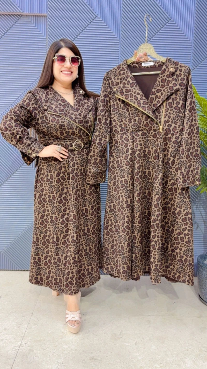 PREMIUM WINTERWEAR BLAZER DRESS GGR3376