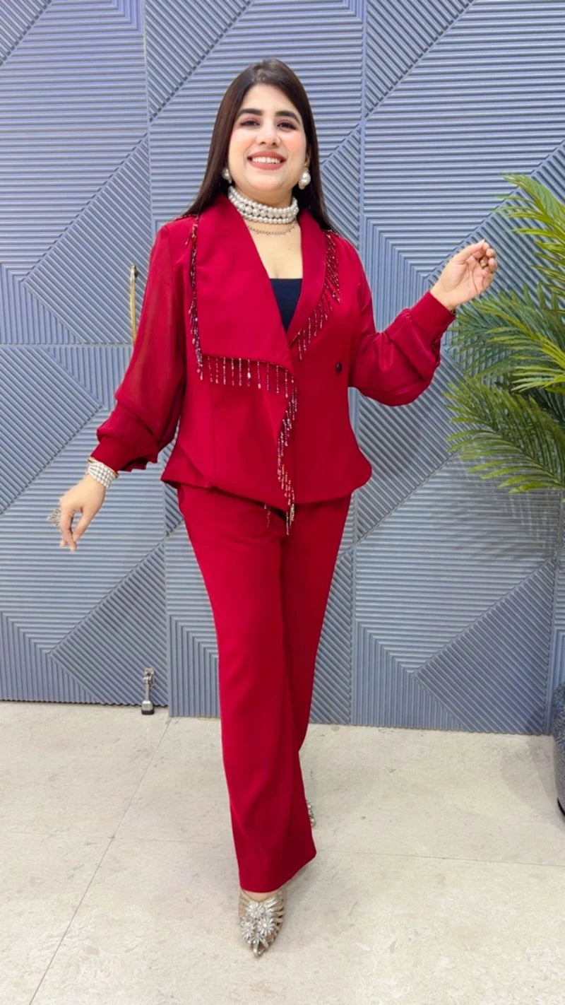 PREMIUM PARTYWEAR BLAZER SET GGR3380