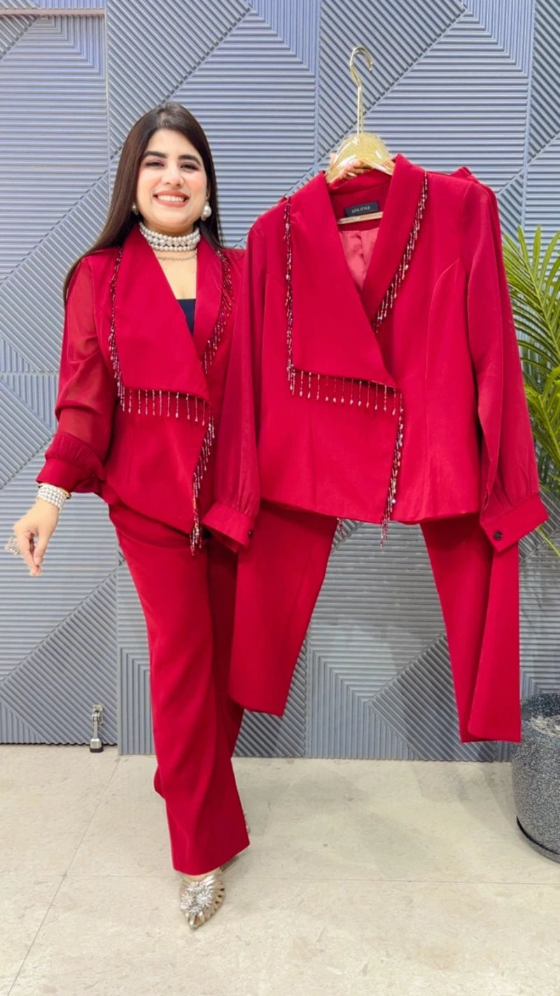 PREMIUM PARTYWEAR BLAZER SET GGR3380