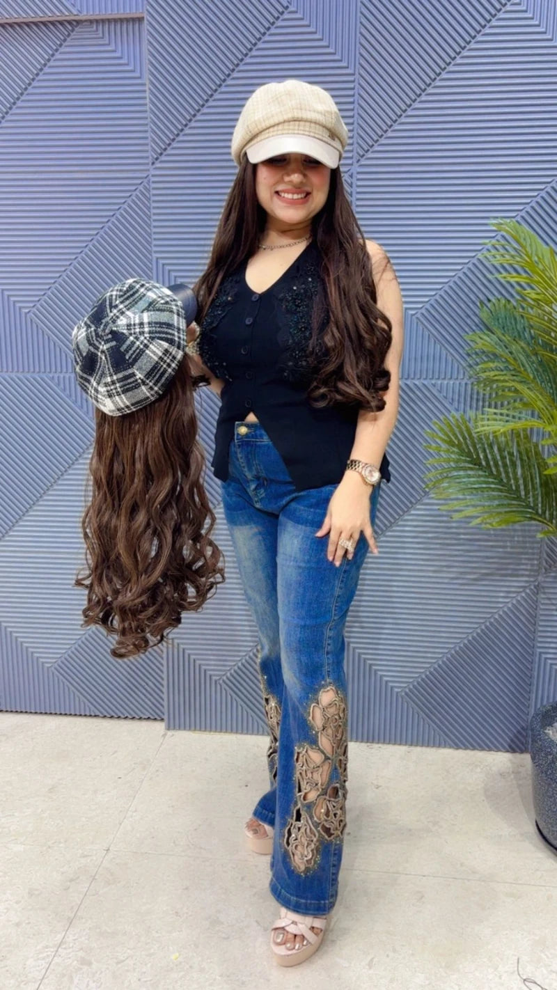 PREMIUM TONK CURLS HAIRS CAP GGR3405