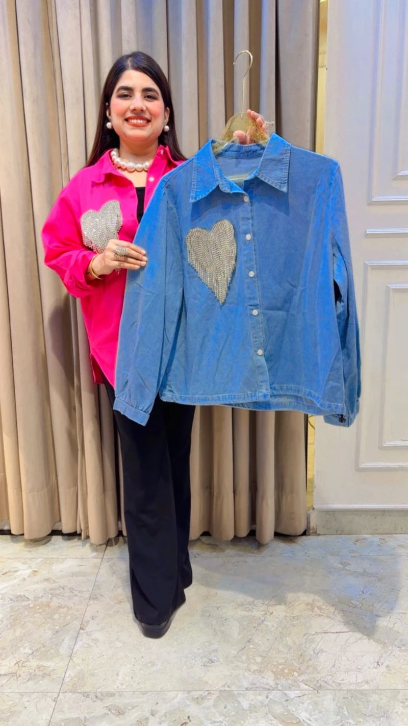 PREMIUM DENIM SHIRT GGR3442