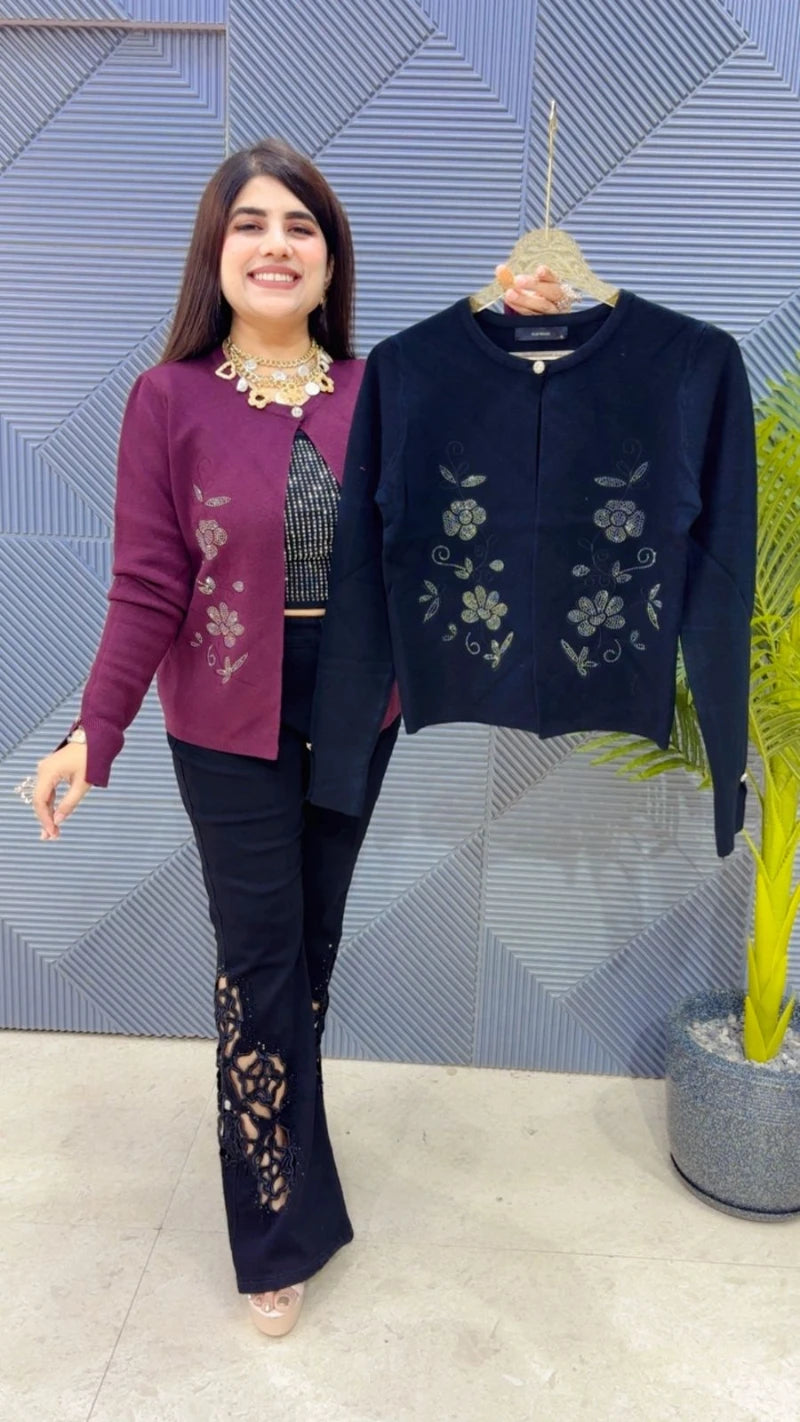 PREMIUM WINTERWEAR SHRUG GGR3450