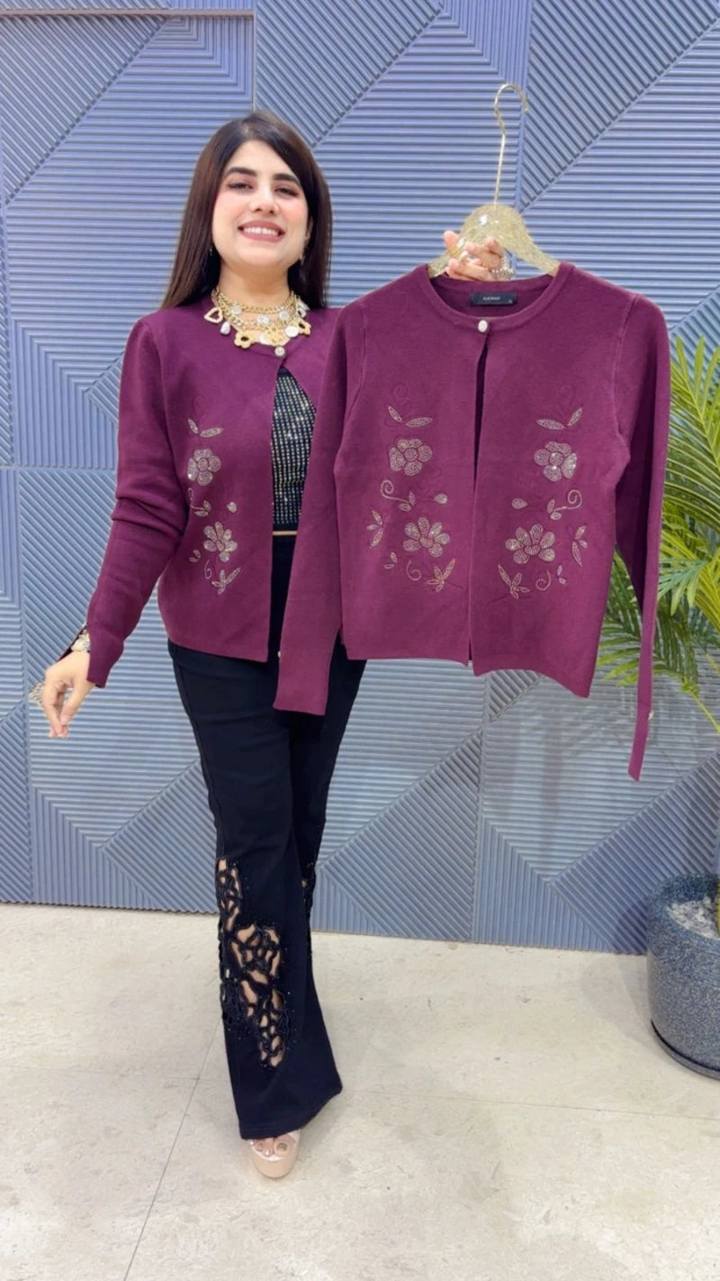 PREMIUM WINTERWEAR SHRUG GGR3450