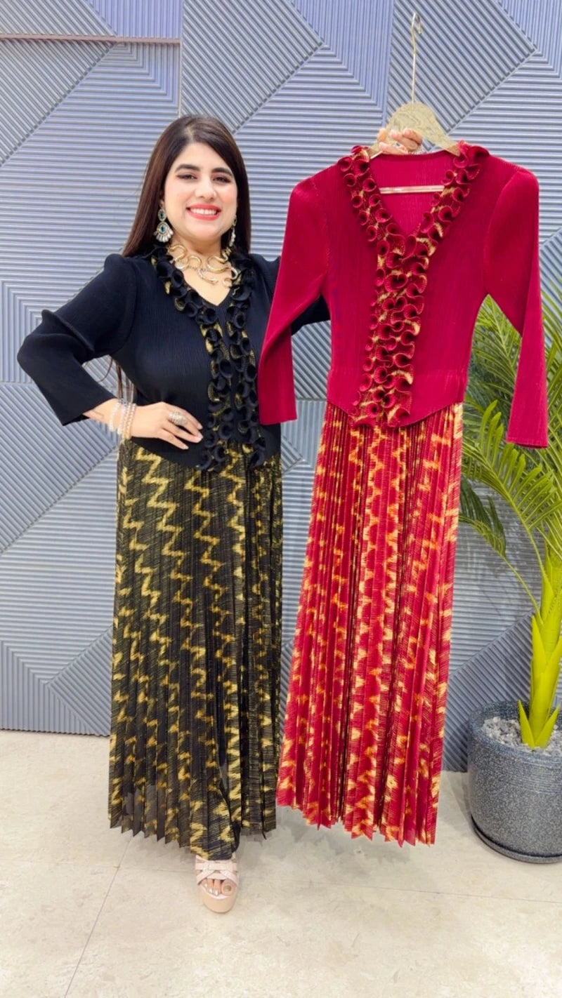 PREMIUM WRINKLE DRESS GGR3510