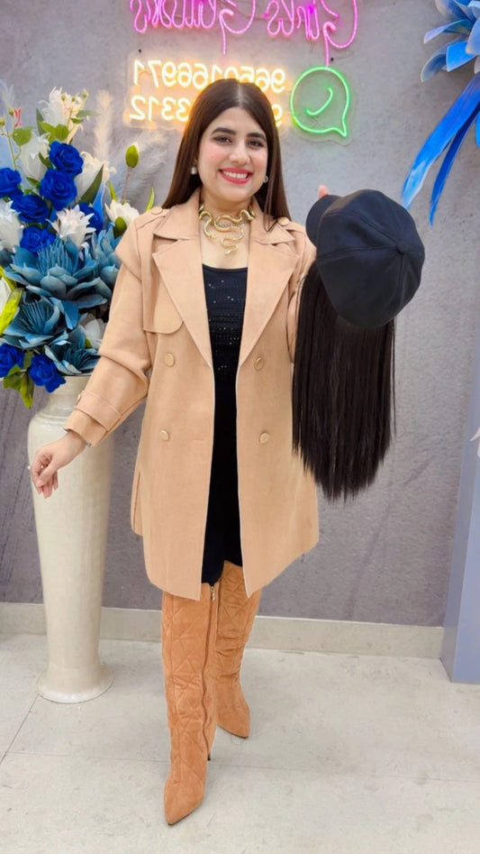 PREMIUM STRAIGHT BLACK HAIRS WITH RANDOM CAP GGR3520