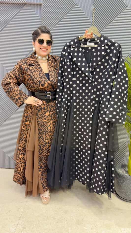 BEAUTIFUL BLAZER DRESS WITH BELT GGR3540