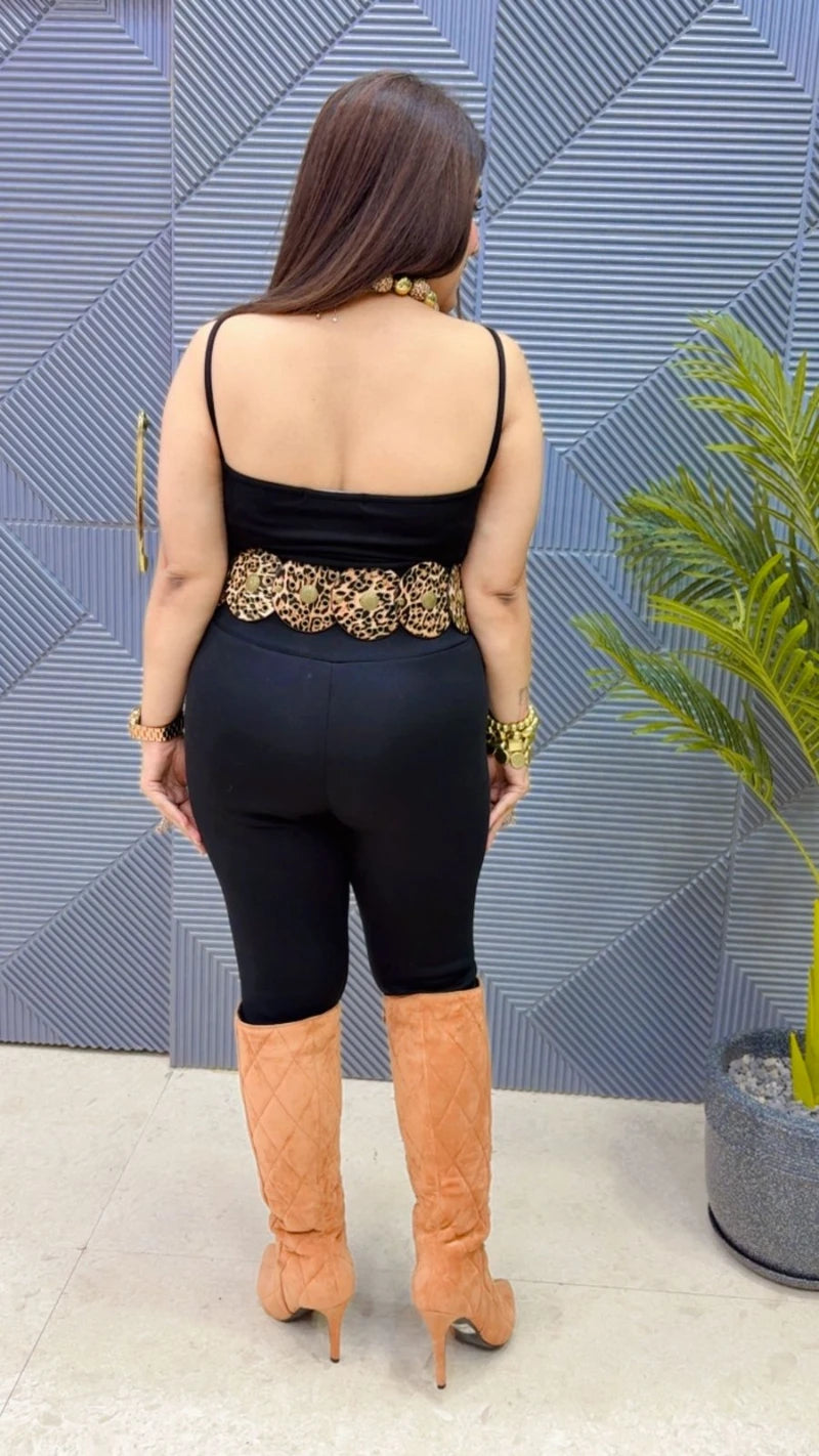 PREMIUM CELEBRITY LEOPERD BELT GGR3559