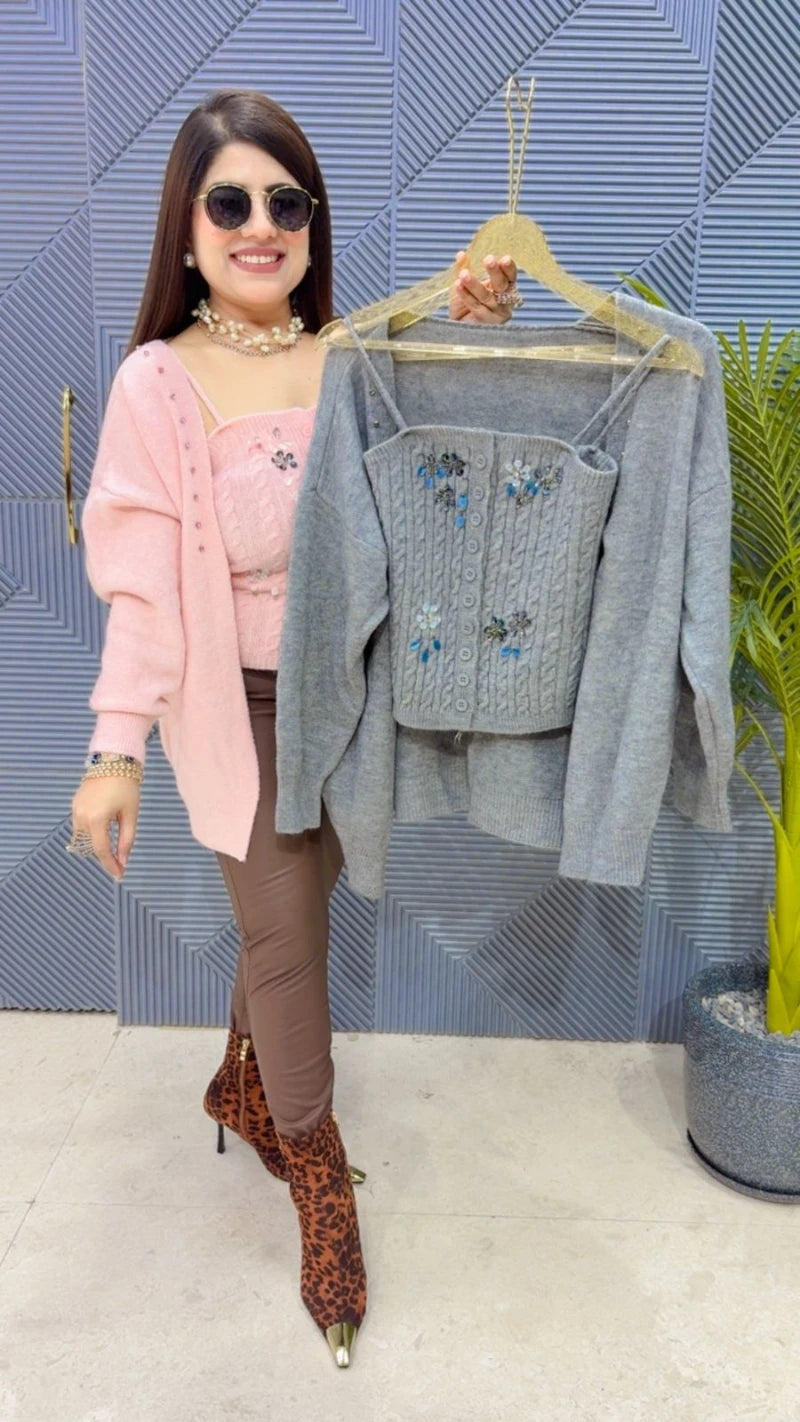 PREMIUM WINTERWEAR 2 PCS TOP GGR3597