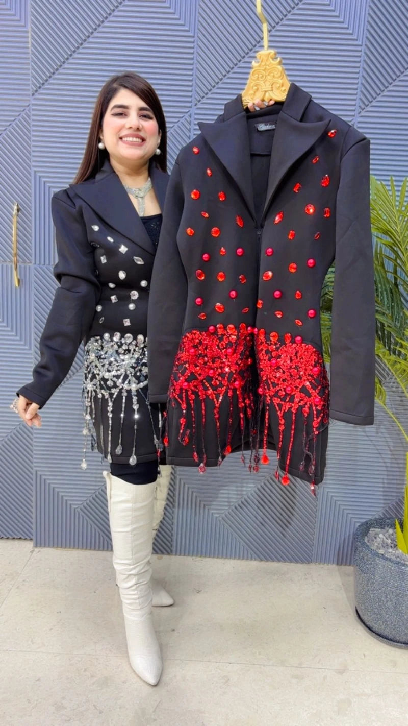 PREMIUM PARTYWEAR BLAZER DRESS GGR3639