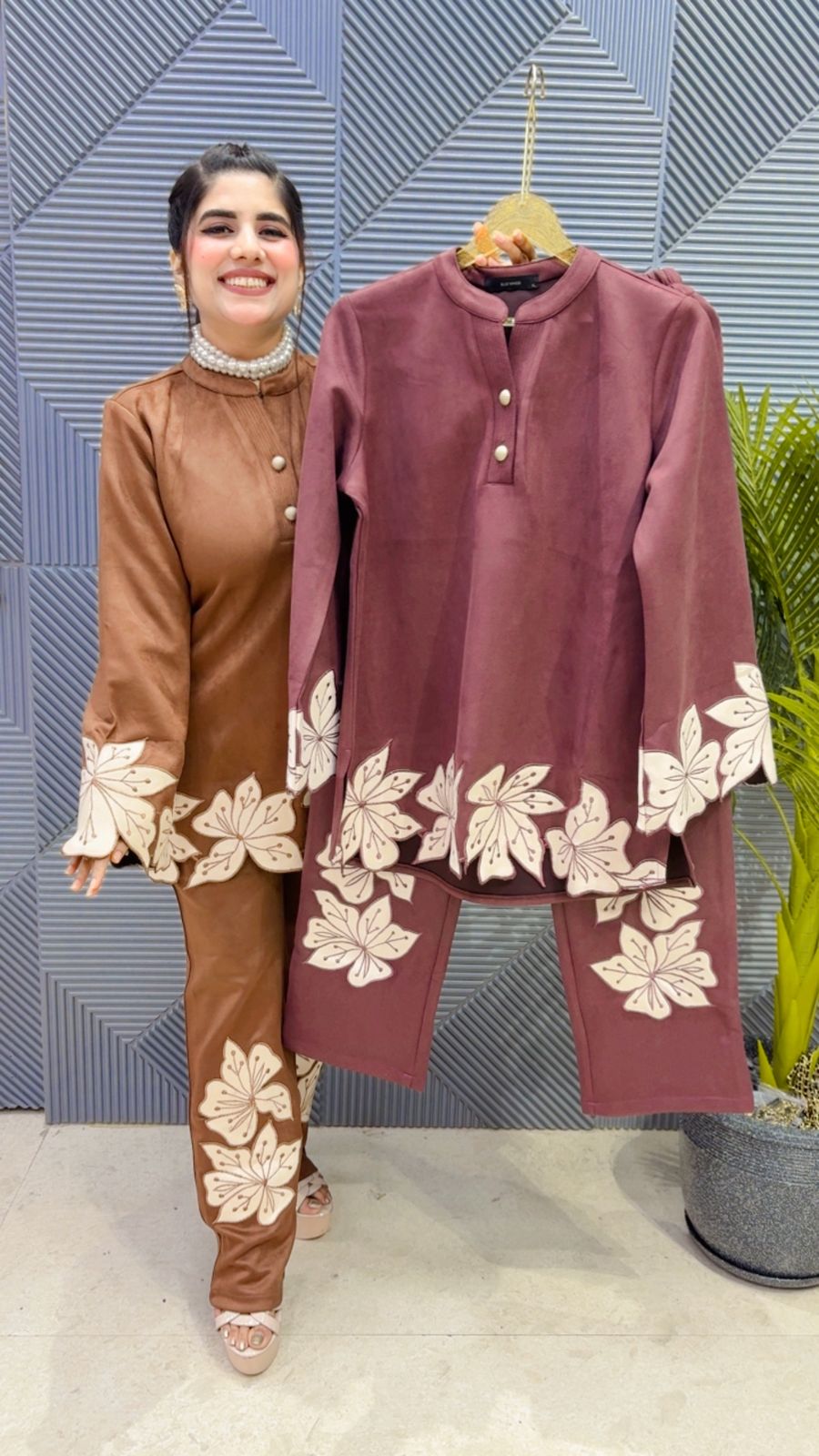 PREMIUM SUEDE CORD SET GGR3701