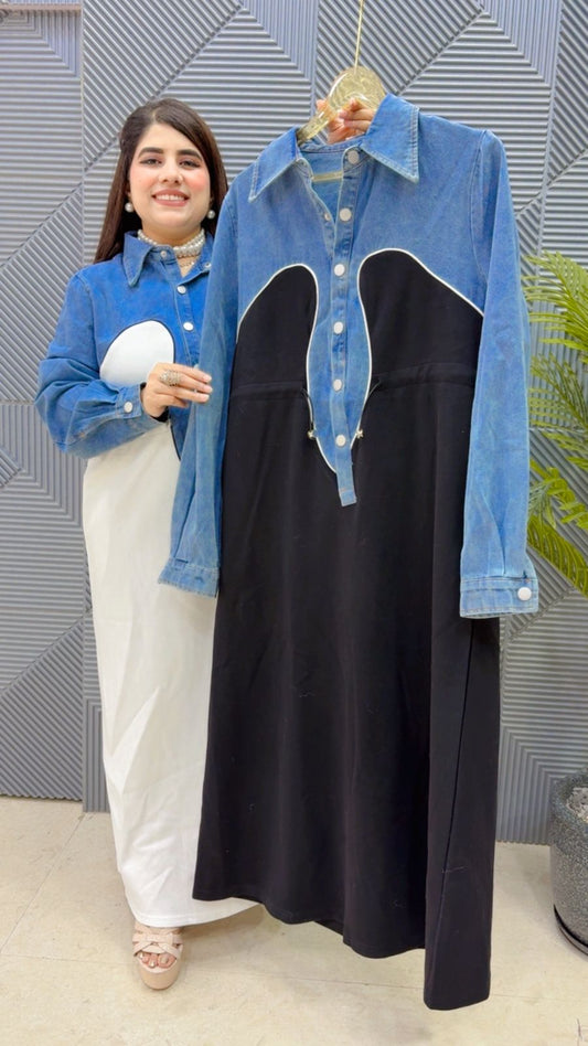 BEAUTIFUL DENIM DRESS GGR3719