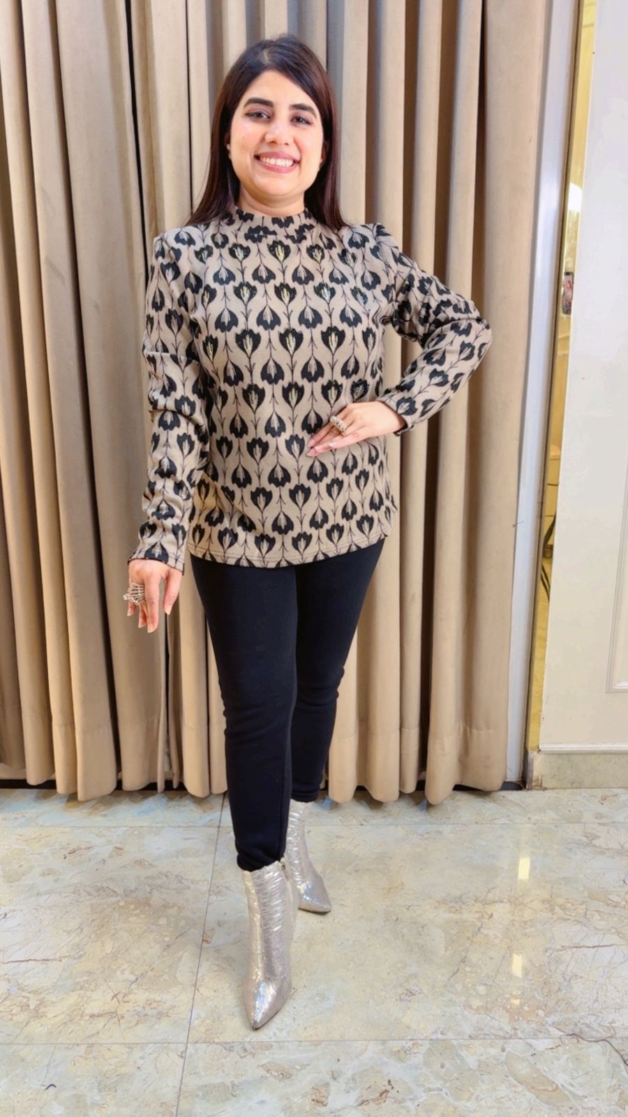 BEAUTIFUL FLEECE TOP GGR3789