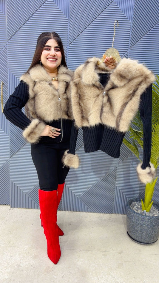 PREMIUM JACKET FURR  TOP GGR3801