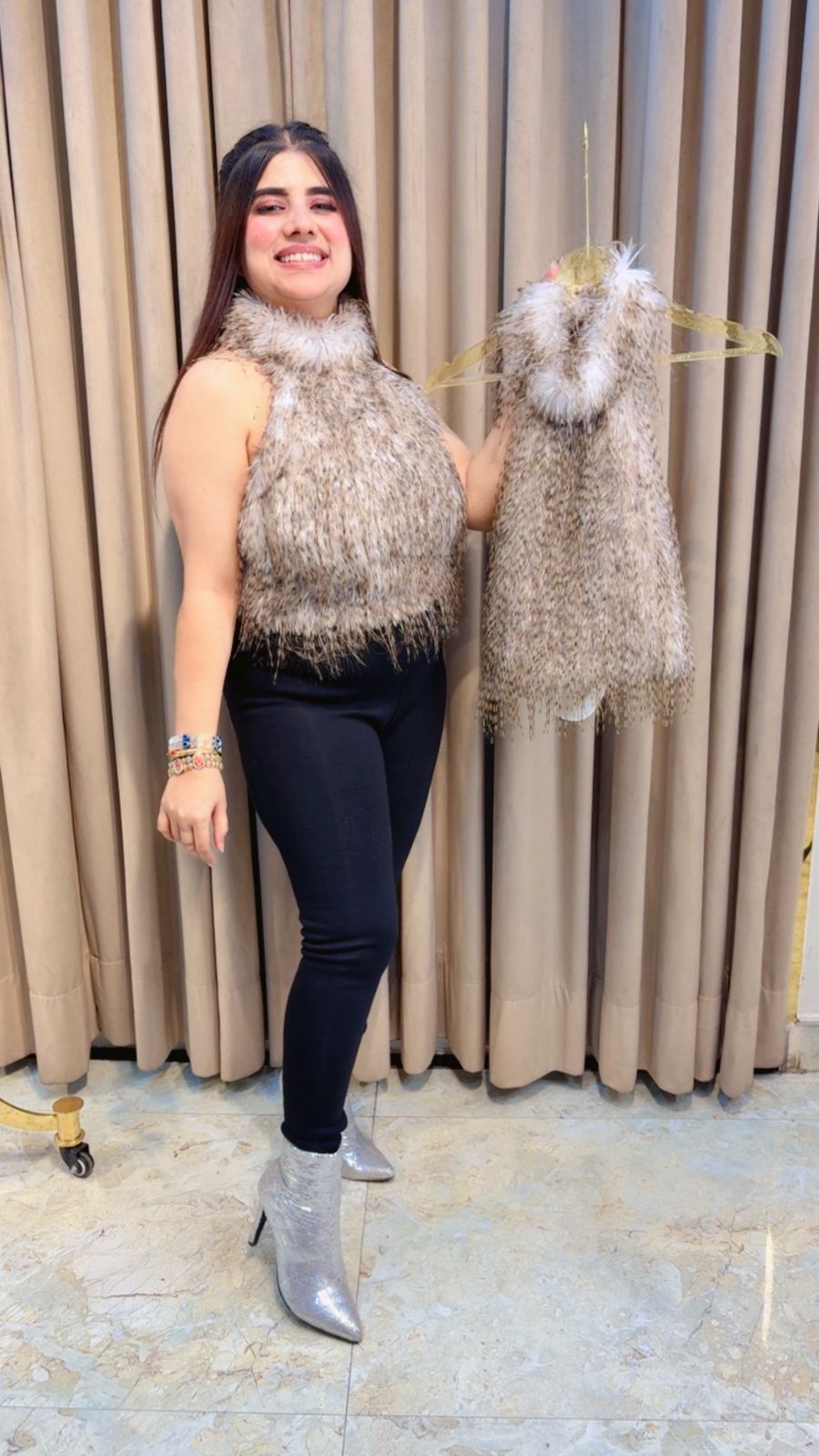 BEAUTIFUL FURR TOP GGR3804
