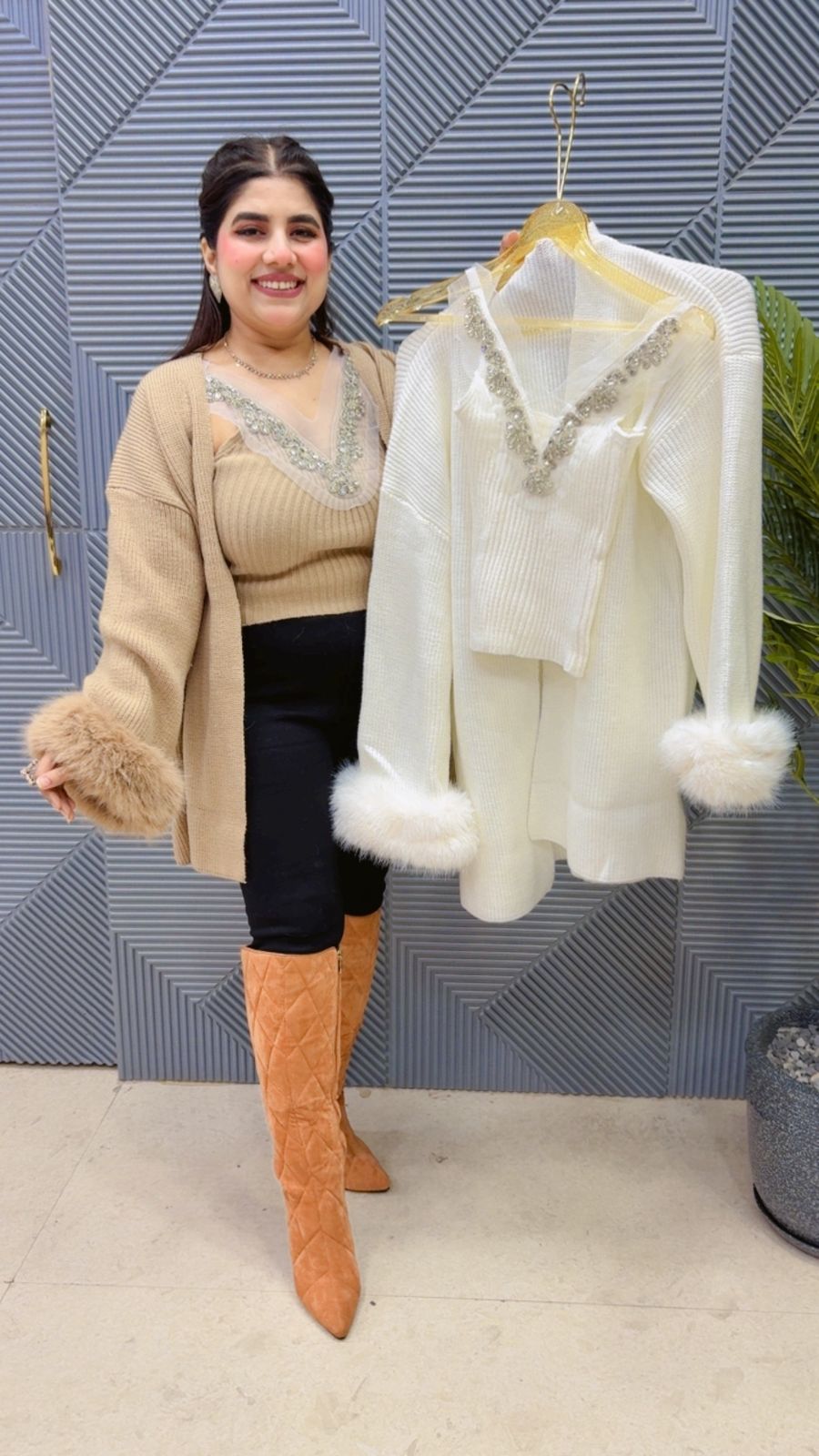 PREMIUM SHRUG TOP GGR3806