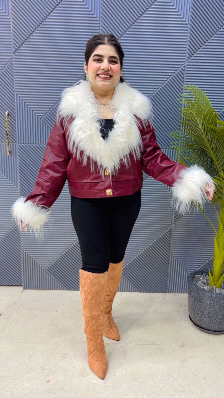 PREMIUM FURR JACKET GGR3808