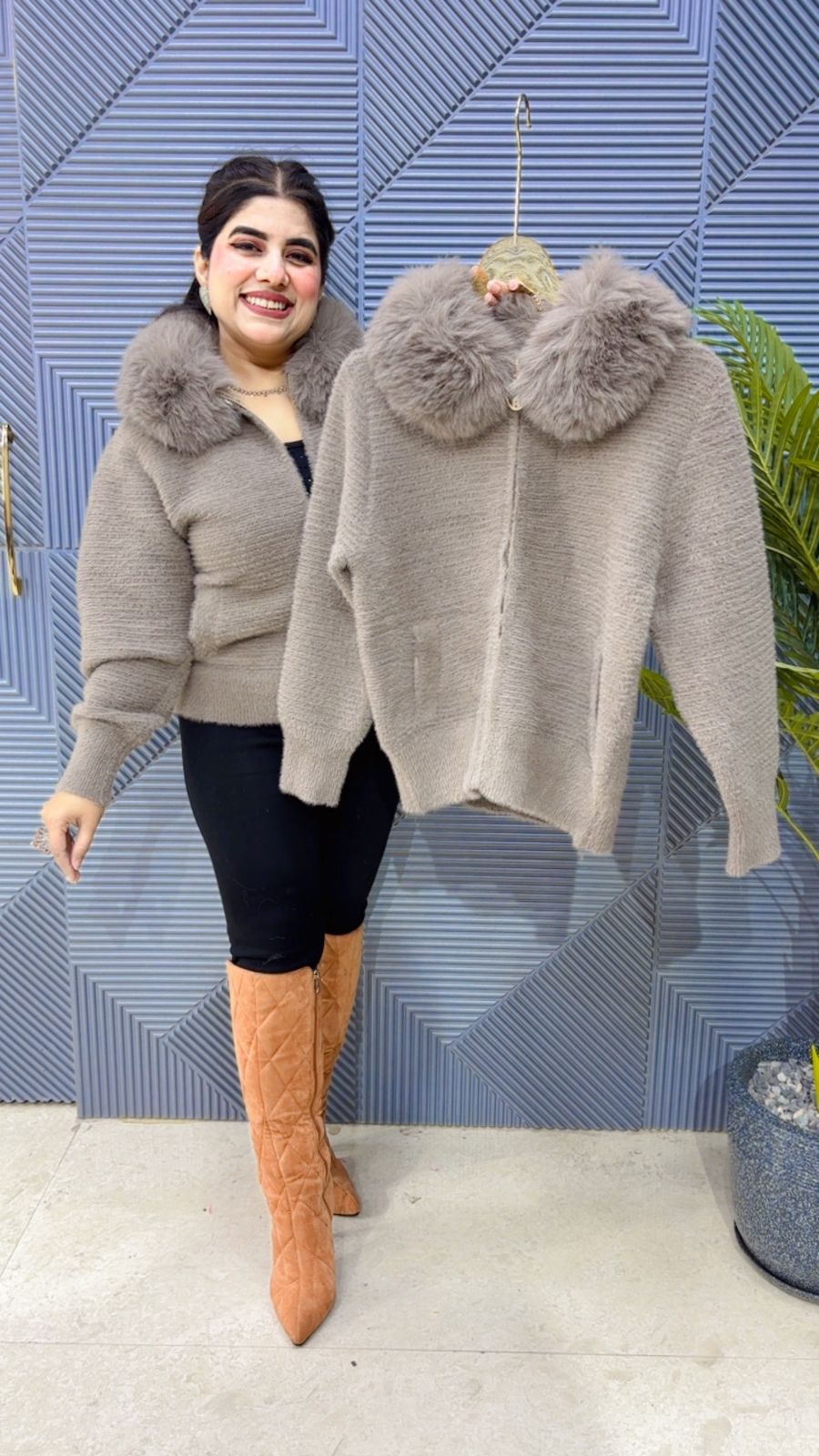 BEAUTIFUL FURR JACKET GGR3809