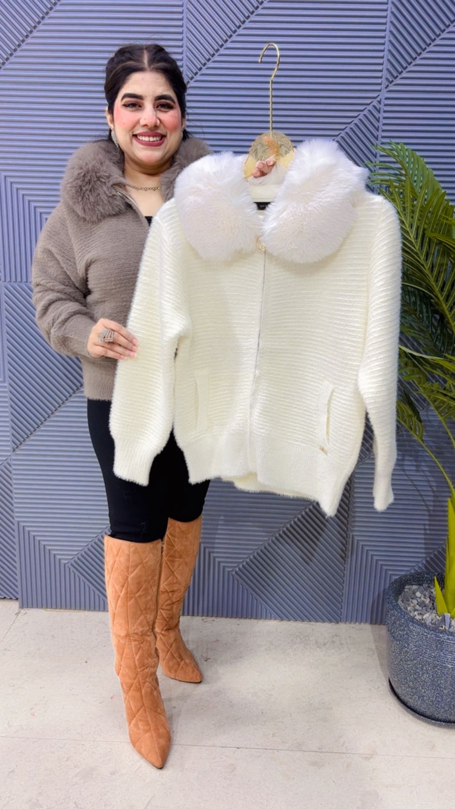 BEAUTIFUL FURR JACKET GGR3809
