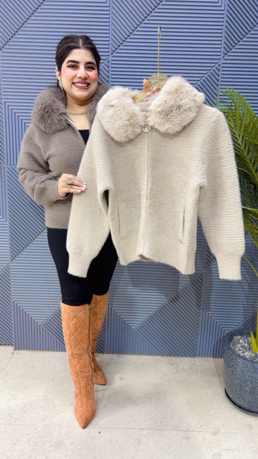 BEAUTIFUL FURR JACKET GGR3809