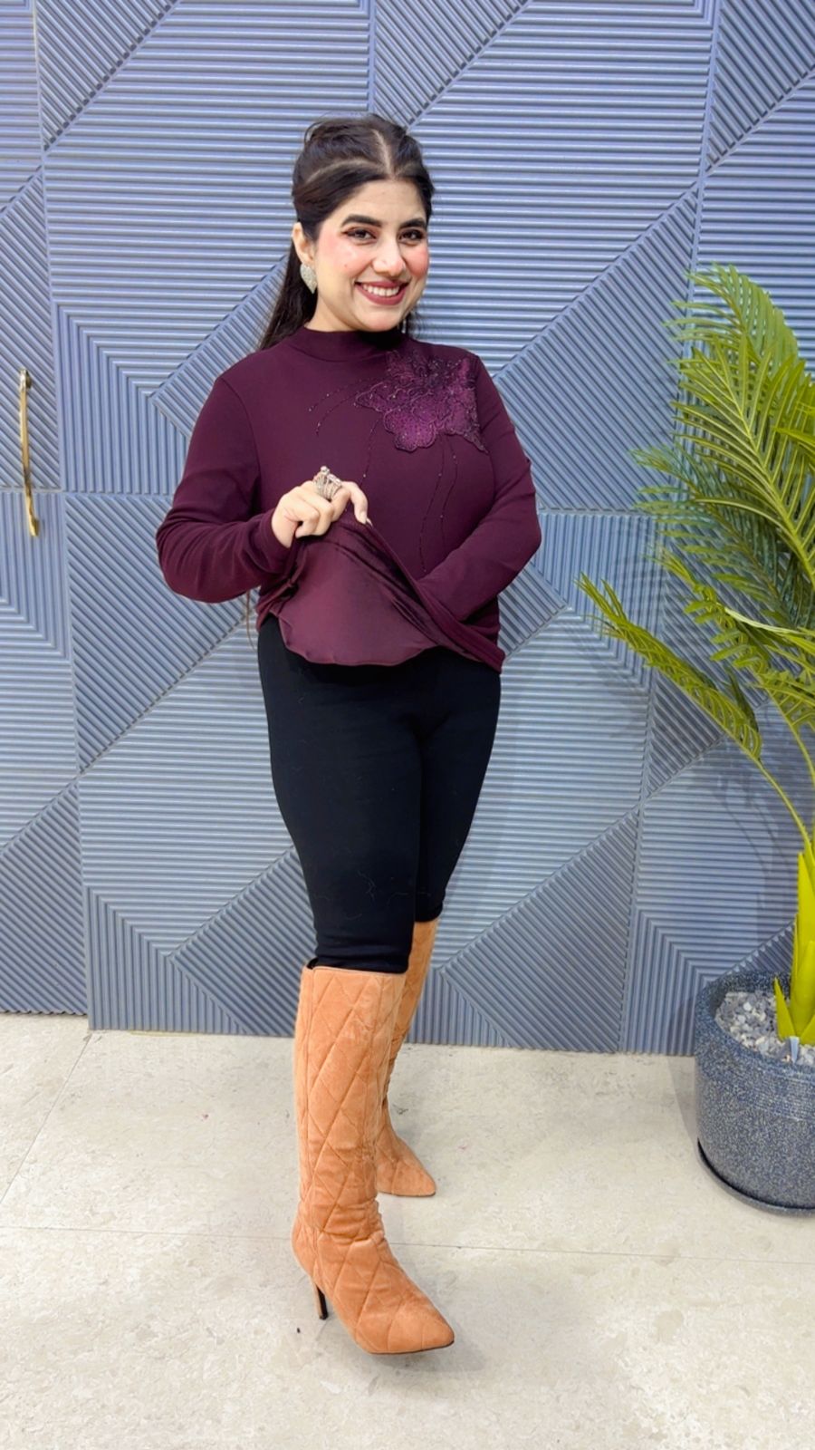 BEAUTIFUL FLEECE TOP GGR3810