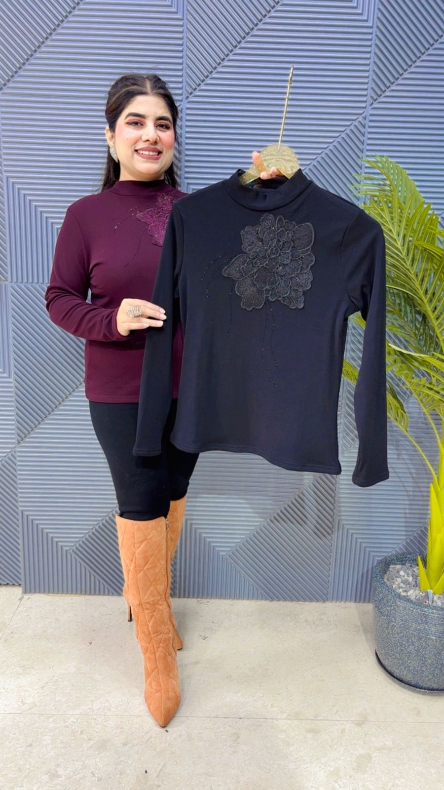 BEAUTIFUL FLEECE TOP GGR3810