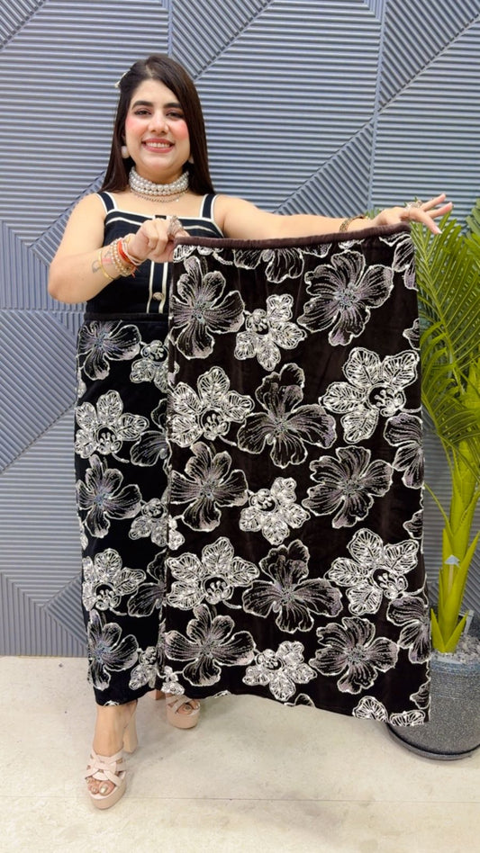 BEAUTIFUL VELVET SKIRT GGR3852