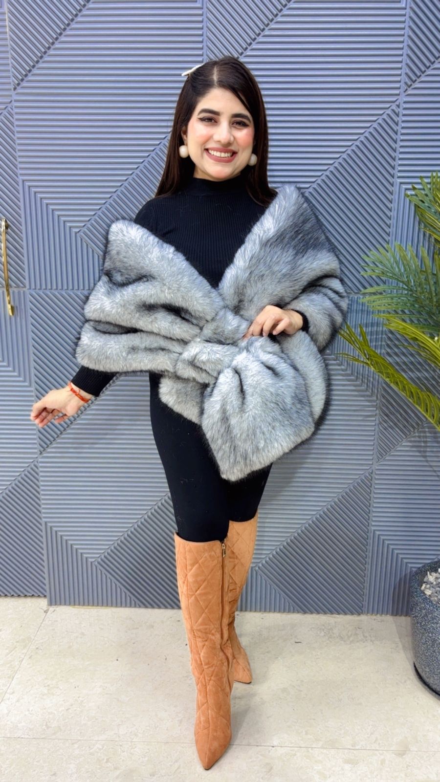 PREMIUM STOLE PONCHU GGR3863