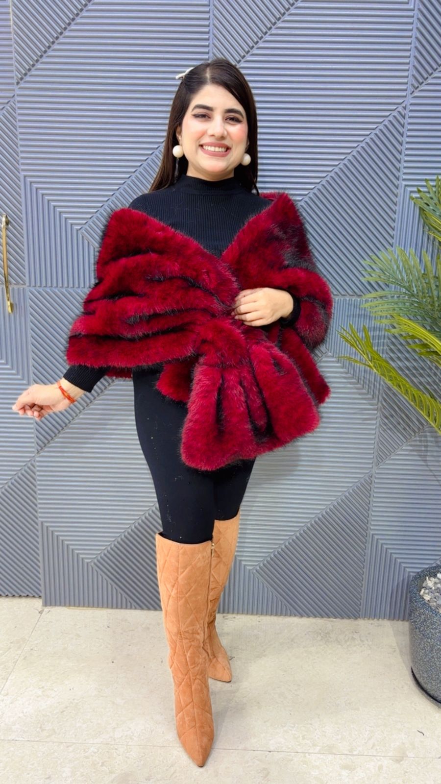 PREMIUM STOLE PONCHU GGR3863