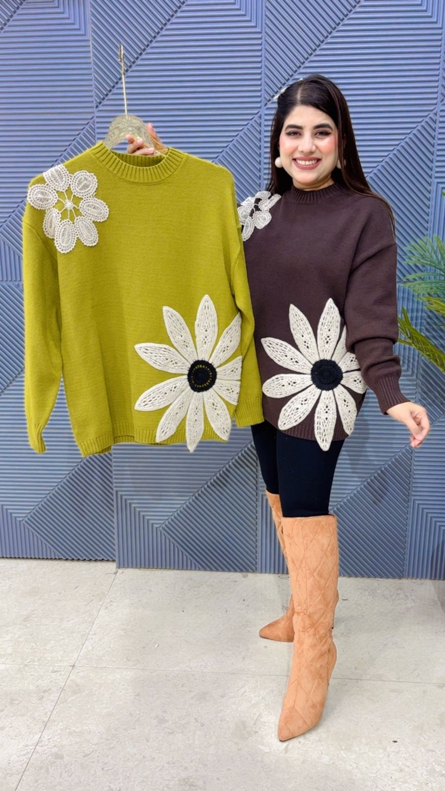 BEAUTIFUL FLOWER TOP GGR3864