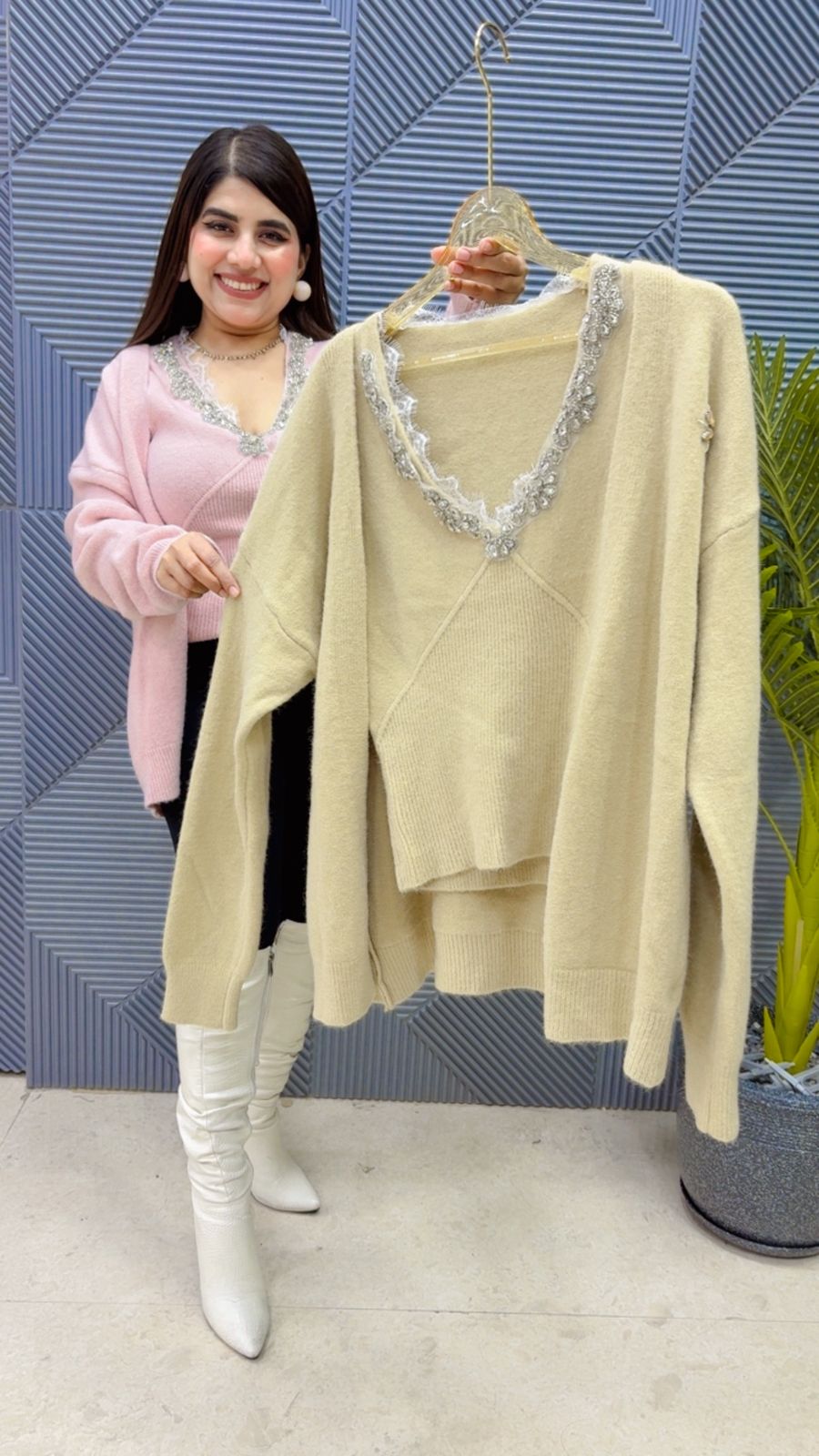 PREMIUM SHRUG TOP GGR3867