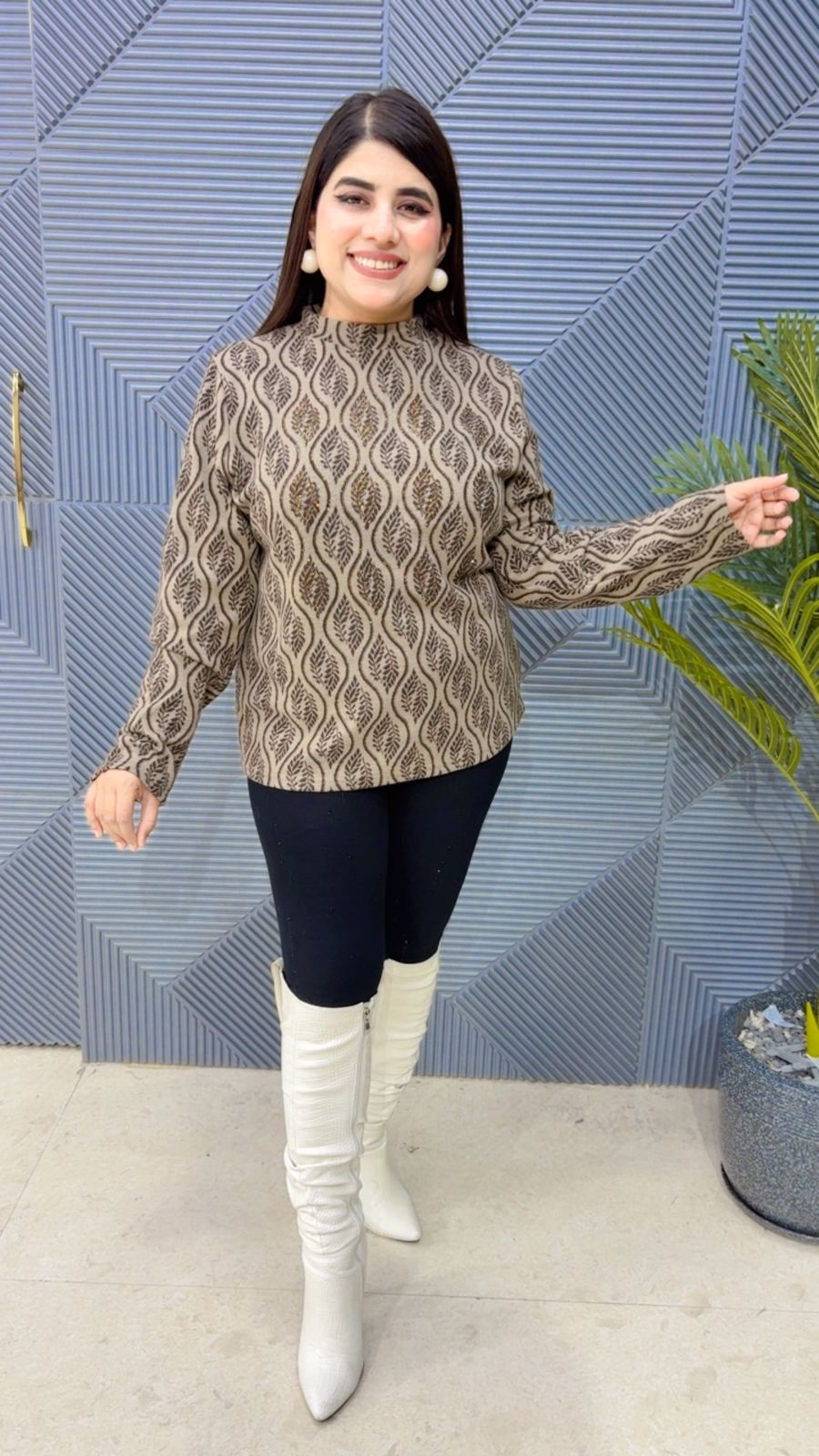 BEAUTIFUL FLEECE TOP GGR3871