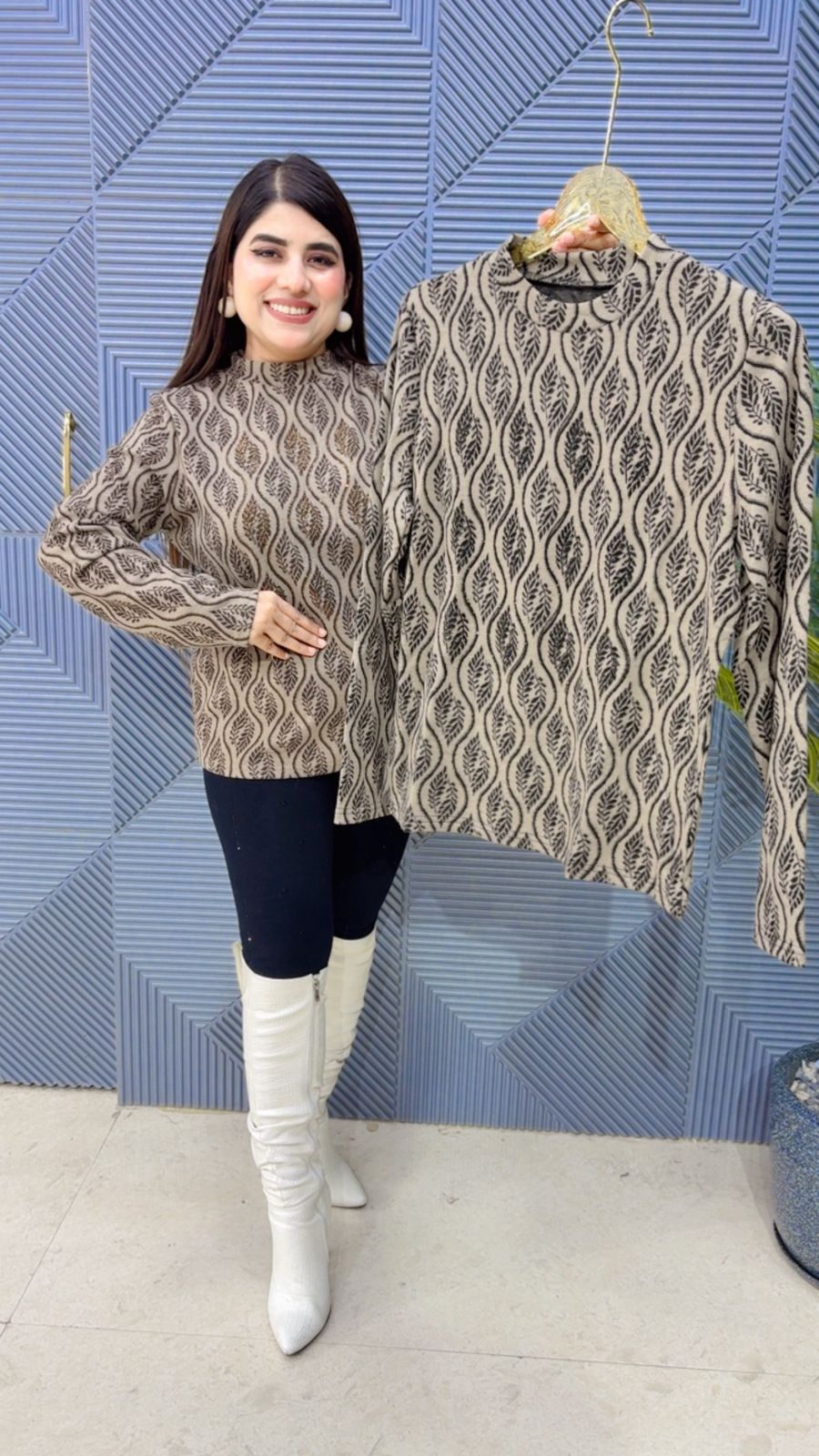 BEAUTIFUL FLEECE TOP GGR3871