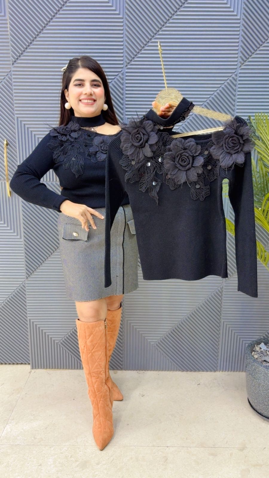 PREMIUM FLOWER TOP GGR3873