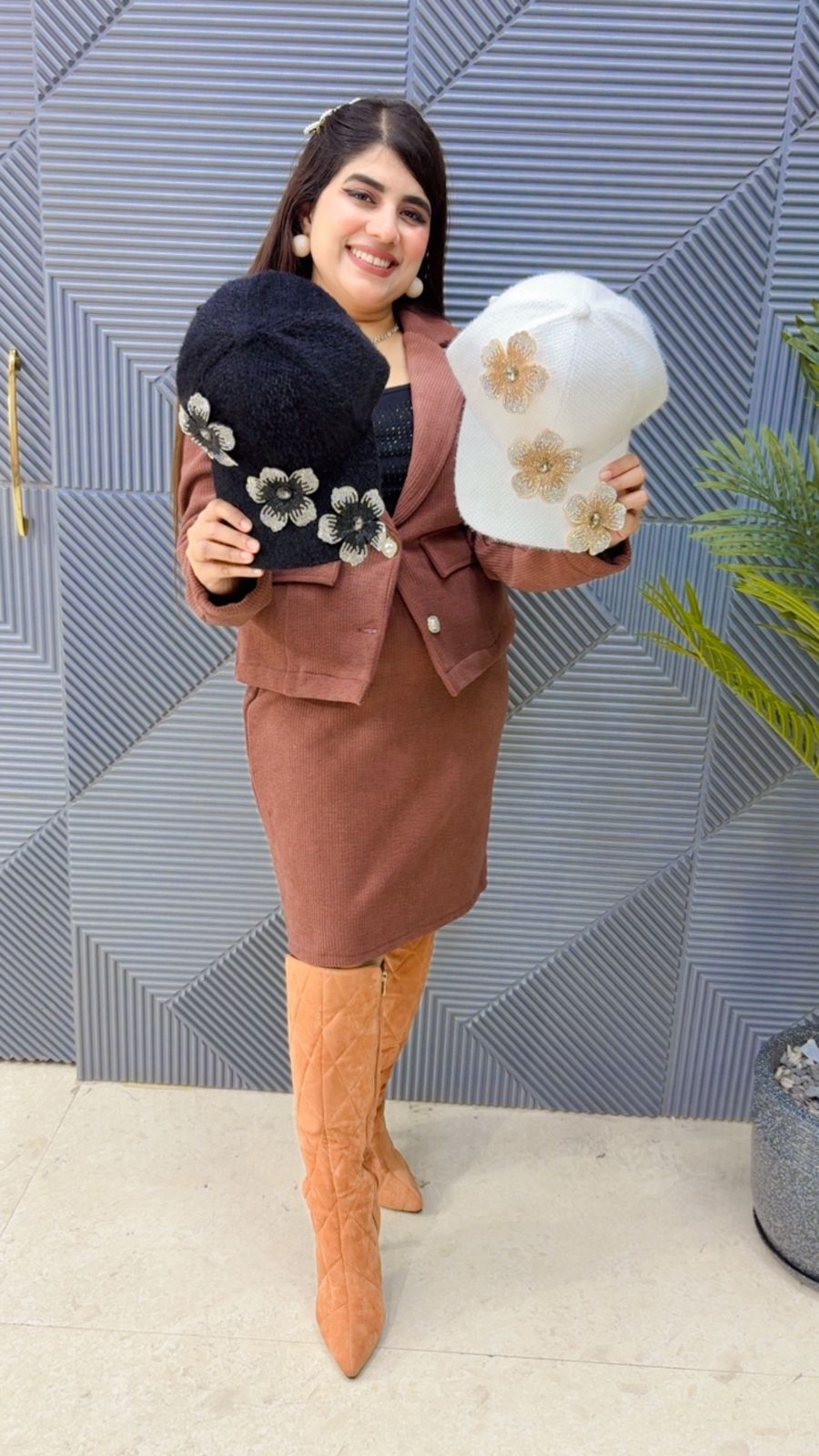 BEAUTIFUL FLOWER CAP GGR3875