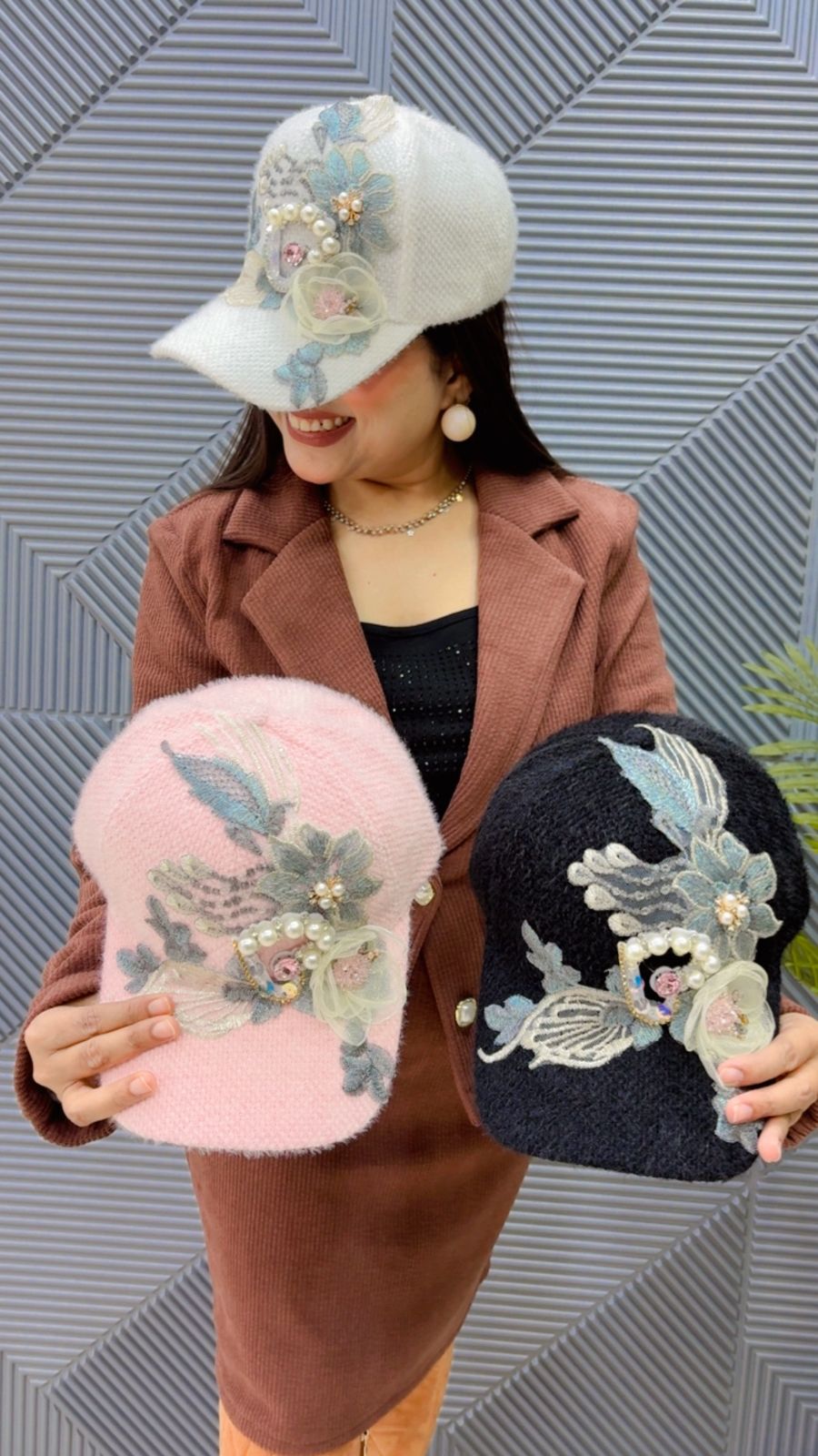 BEAUTIFUL FLOWER CAP GGR3876