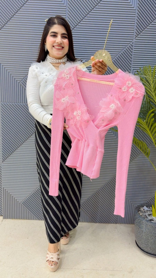 BEAUTIFUL FLOWER TOP GGR3878