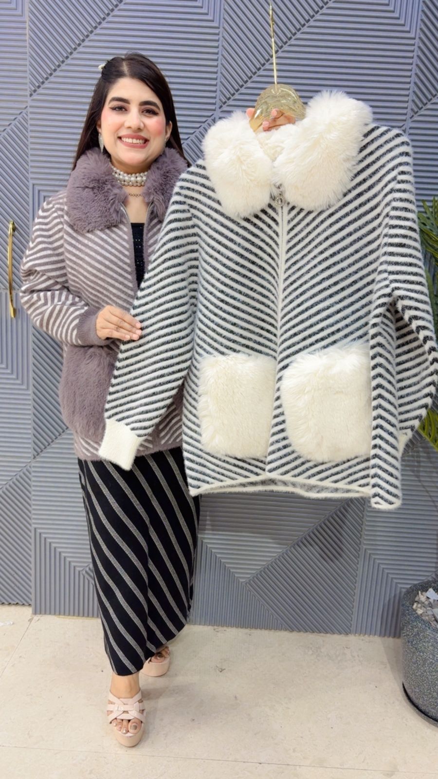 BEAUTIFUL FURR JACKET GGR3879