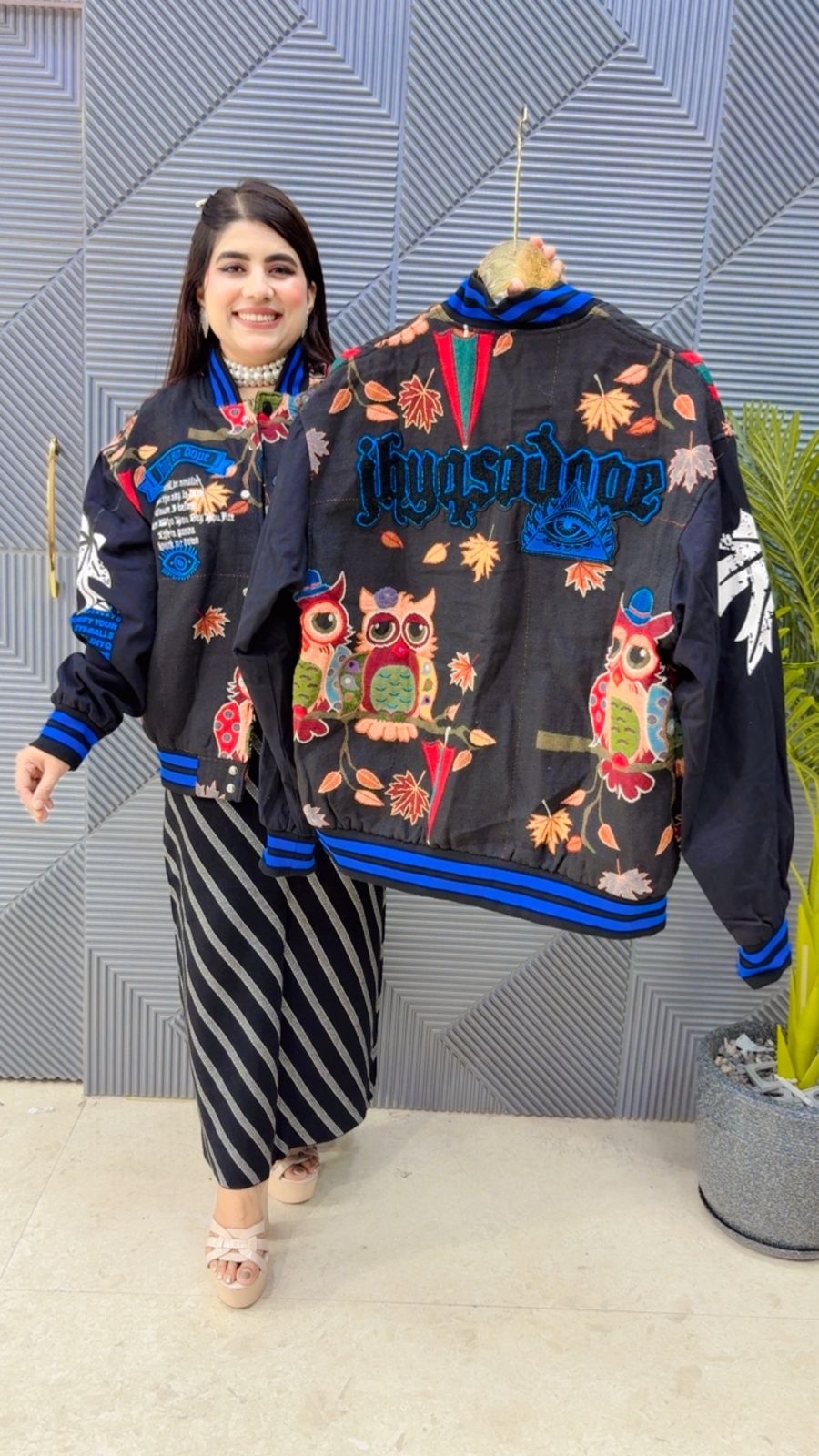 PREMIUM OWL JACKET GGR3880