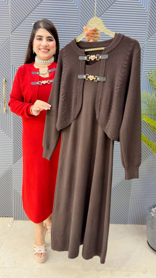 PREMIUM SHRUG DRESS GGR3882