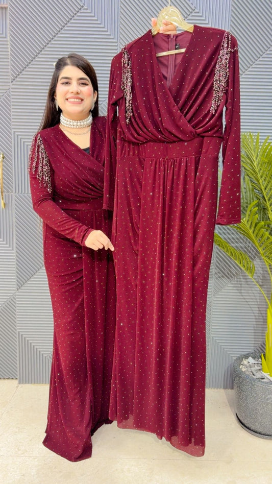 BEAUTIFUL DHOTI DRESS GGR3883