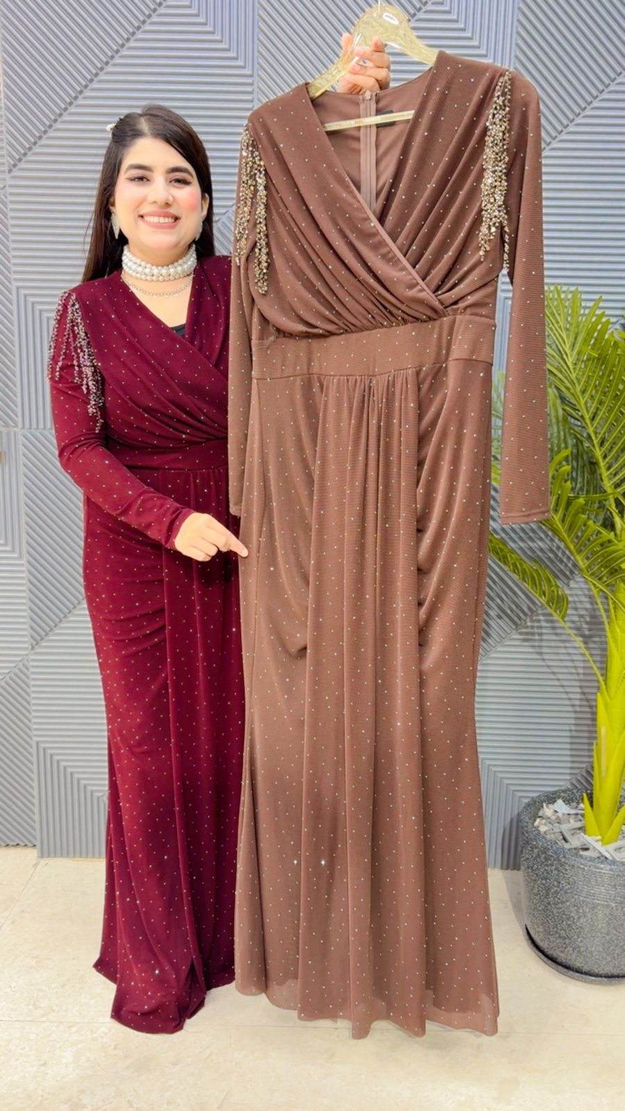 BEAUTIFUL DHOTI DRESS GGR3883