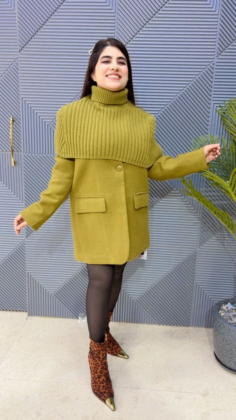 PREMIUM CAPE BLAZER GGR3889